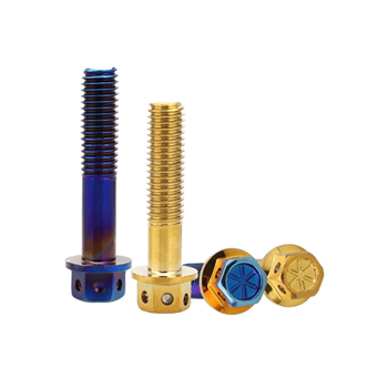 Titanium Screw Black Metal Machine 