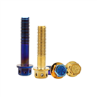Titanium Screw Black Metal Machine 